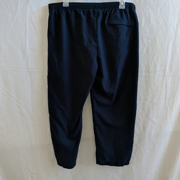 Nike Side Stripes Navy Blue Athletic pull-on Pants.  Size M(8-10) - Picture 3 of 12